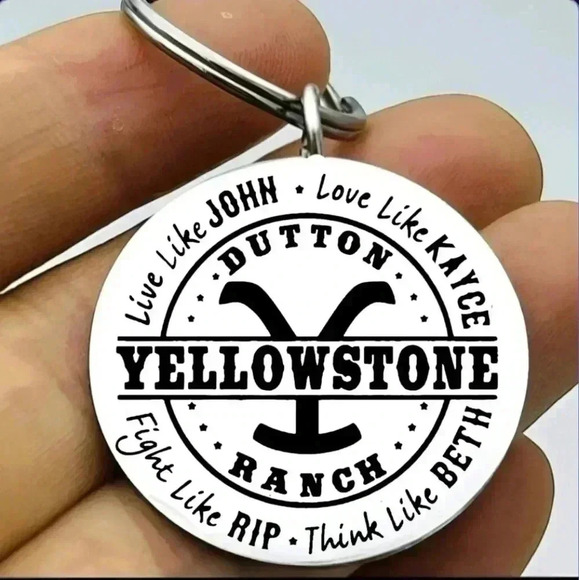 Tv show Yellow stone dutton hot Park Keychain - Picture 1 of 1
